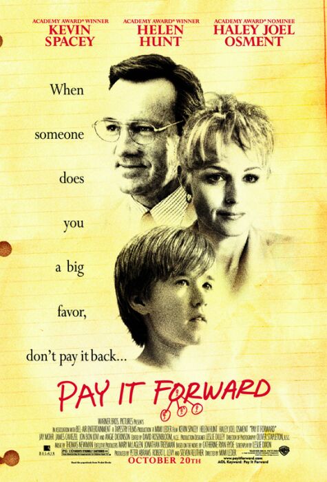 Cover van Pay It Forward